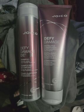 Joico Defy Damage Repair Duo Detox Shampoo + Conditioner Salon Set